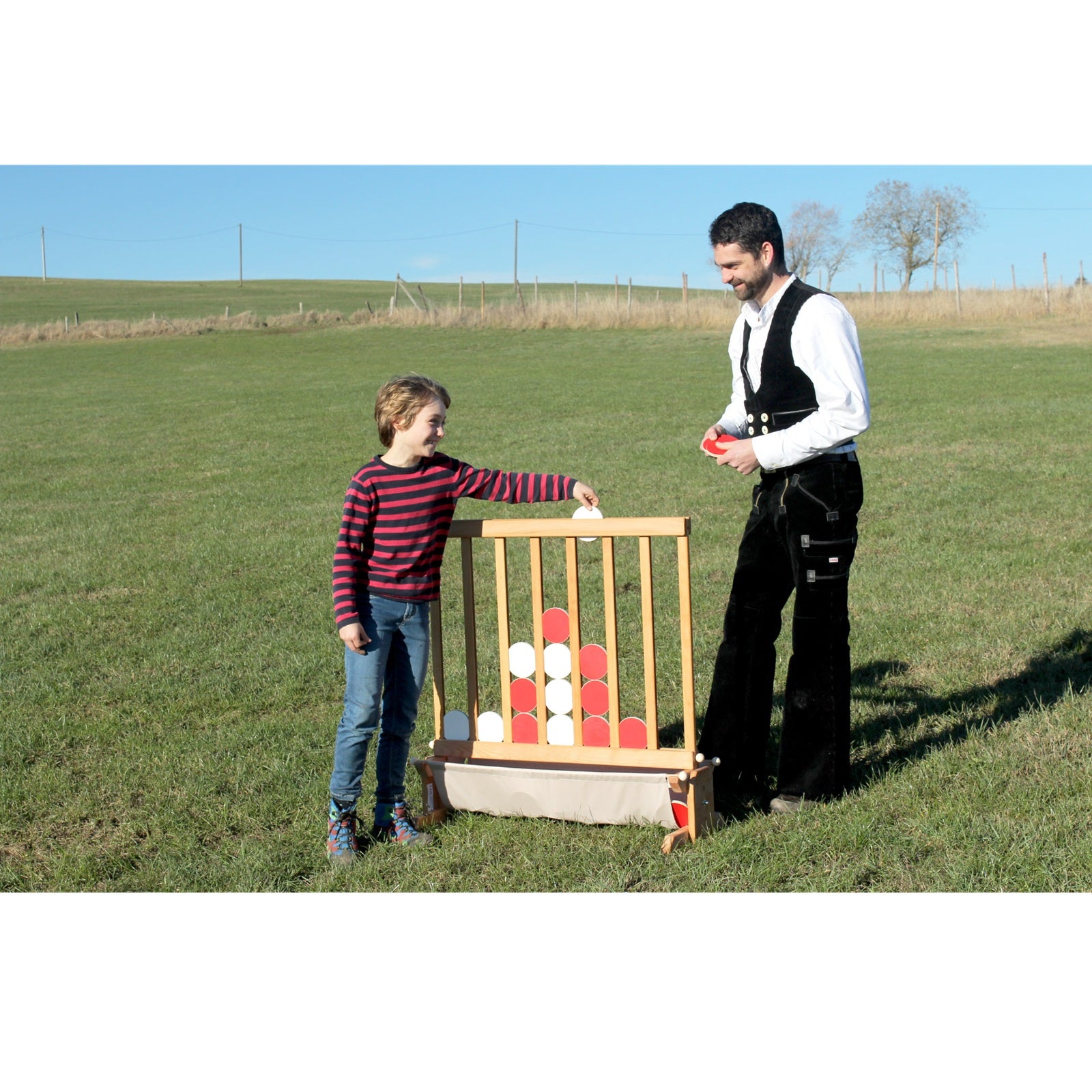 Afbeeelding van het spel Het klassieke vier wint spel, in een extra grote uitvoering., speciaal geselecteerd  voor ouderen met dementie