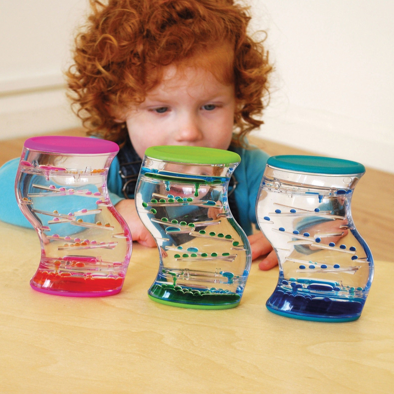 Druppel Zigzag – Sensorisch spel dat rust en ontspanning stimuleert, ideaal voor senioren.