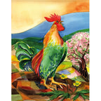 Holzkalender Die Vier Jahreszeiten