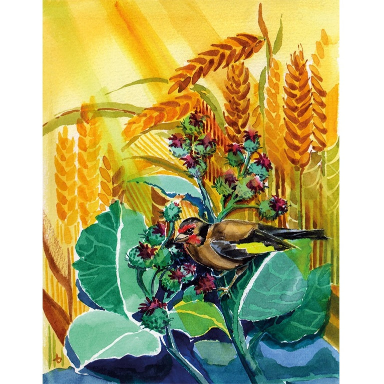 Holzkalender Die Vier Jahreszeiten