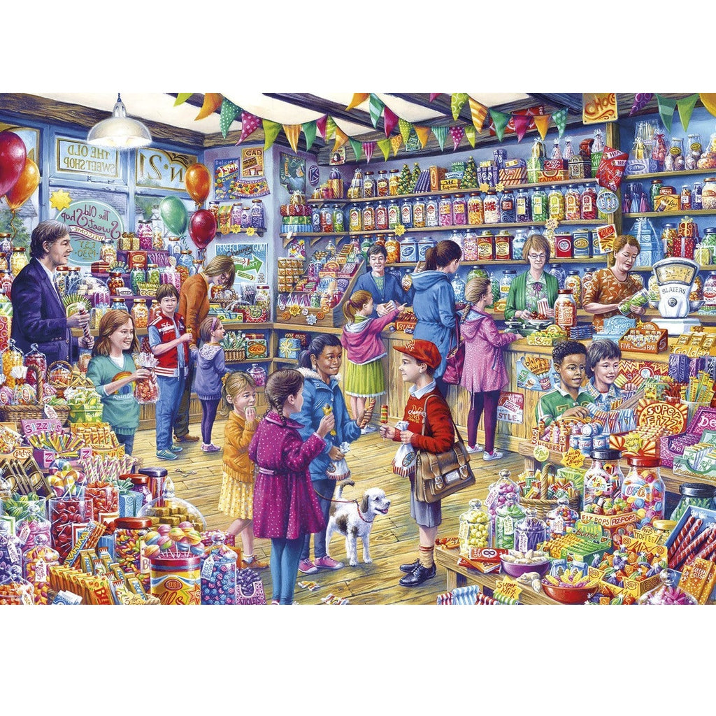 Afbeeelding van het spel De Oude Snoepwinkel (500 XL), speciaal geselecteerd  voor ouderen met dementie.