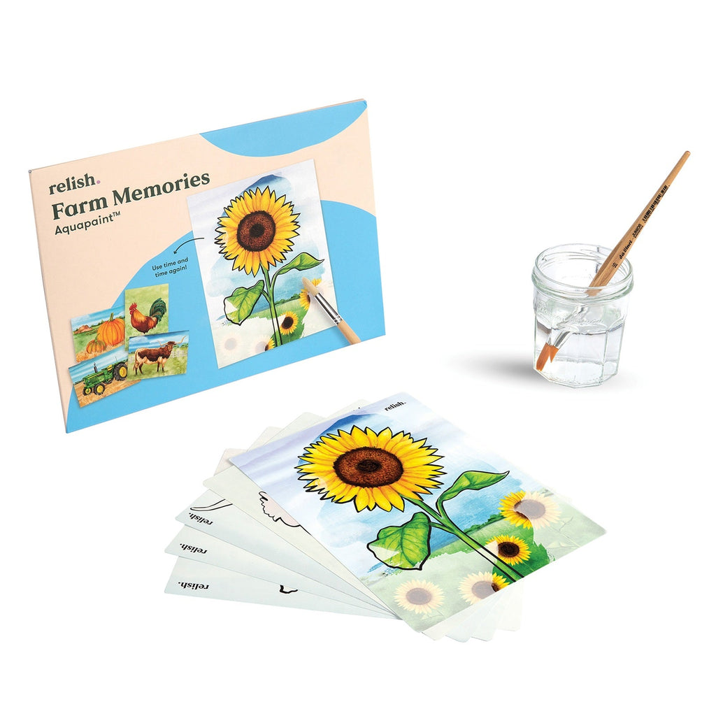 Schilderen met Water - Boerderij Herinneringen – Aquapaint spel dat nostalgische boerderijherinneringen oproept voor mensen met dementie.