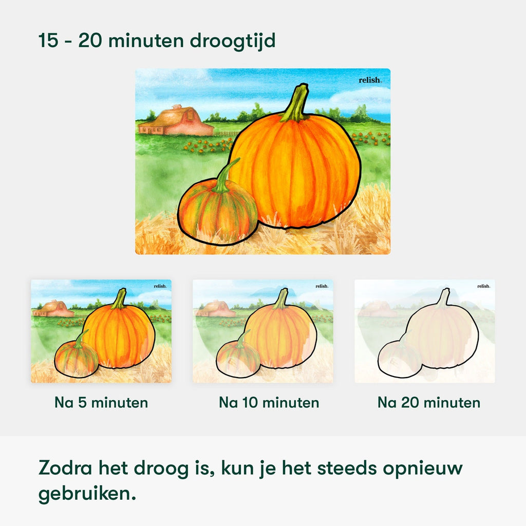 Malen mit Wasser - Landleben