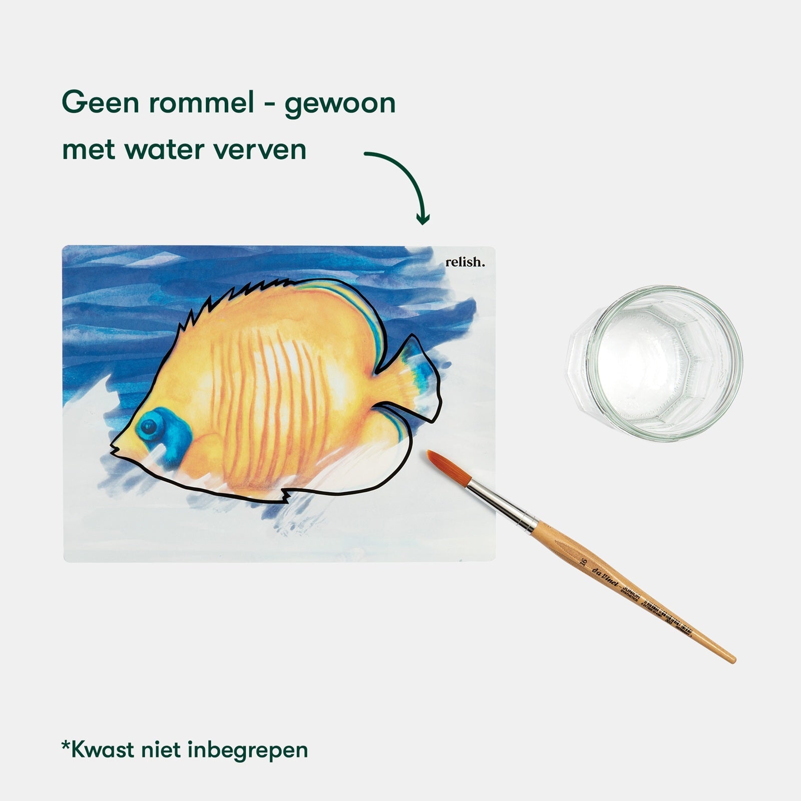 Malen mit Wasser - Leben im Ozean