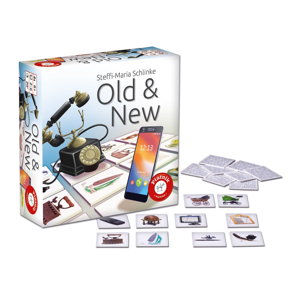Old & New – Memospel dat herkenning en nostalgie combineert, ideaal voor senioren en dementiezorg.