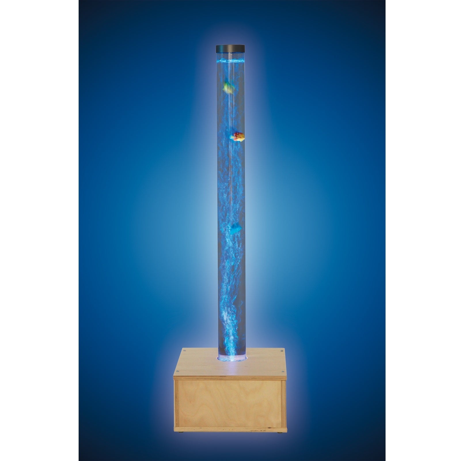 Wassersäule mit Holzsockel 130 cm