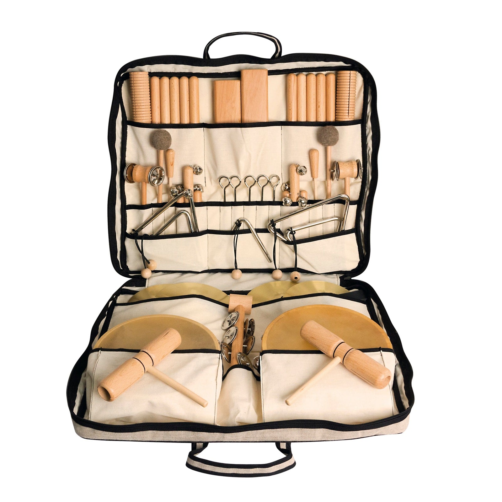 Afbeeelding van het spel Groepsset Ritmeinstrumenten XL, speciaal geselecteerd  voor ouderen met dementie.