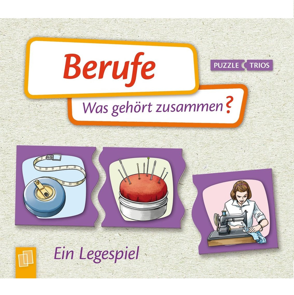 Afbeeelding van het spel Berufe-Puzzle - Was gehört zusammen?, speciaal geselecteerd  voor ouderen met dementie.