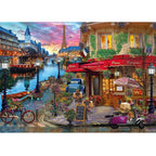 Afbeeelding van het spel Puzzel - Sunset aan de Seine (500 XL), speciaal geselecteerd  voor ouderen met dementie.