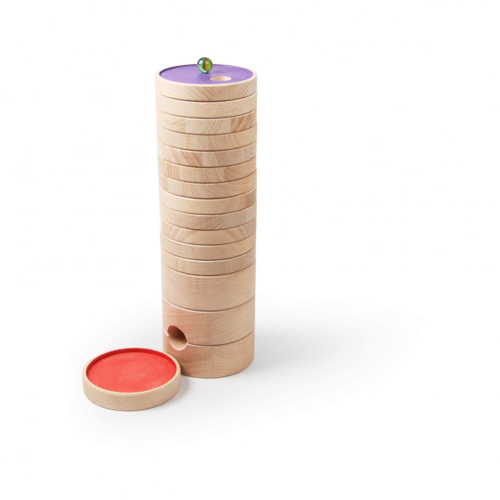 Afbeeelding van het spel Knikkertoren voor de Zintuigen, speciaal geselecteerd  voor ouderen met dementie.