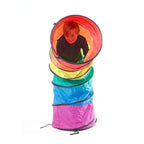 Afbeeelding van het spel Kruiptunnel - Regenboog, speciaal geselecteerd  voor ouderen met dementie.