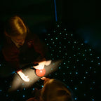 Afbeeelding van het spel Tapijt met Optische Vezels 1,2 x 2,2 incl lichtbron, speciaal geselecteerd  voor ouderen met dementie.