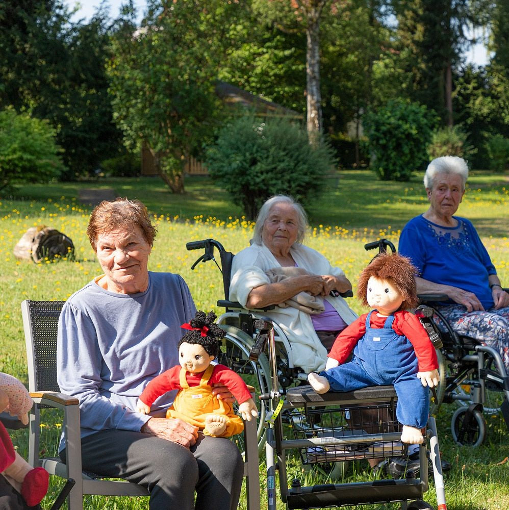 Afbeeelding van het spel Empathiepop Johan, speciaal geselecteerd  voor ouderen met dementie.