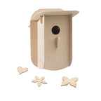 Afbeeelding van het spel Houten Bouwset Vogelhuisje - Gereedschap niet benodigd, speciaal geselecteerd  voor ouderen met dementie.