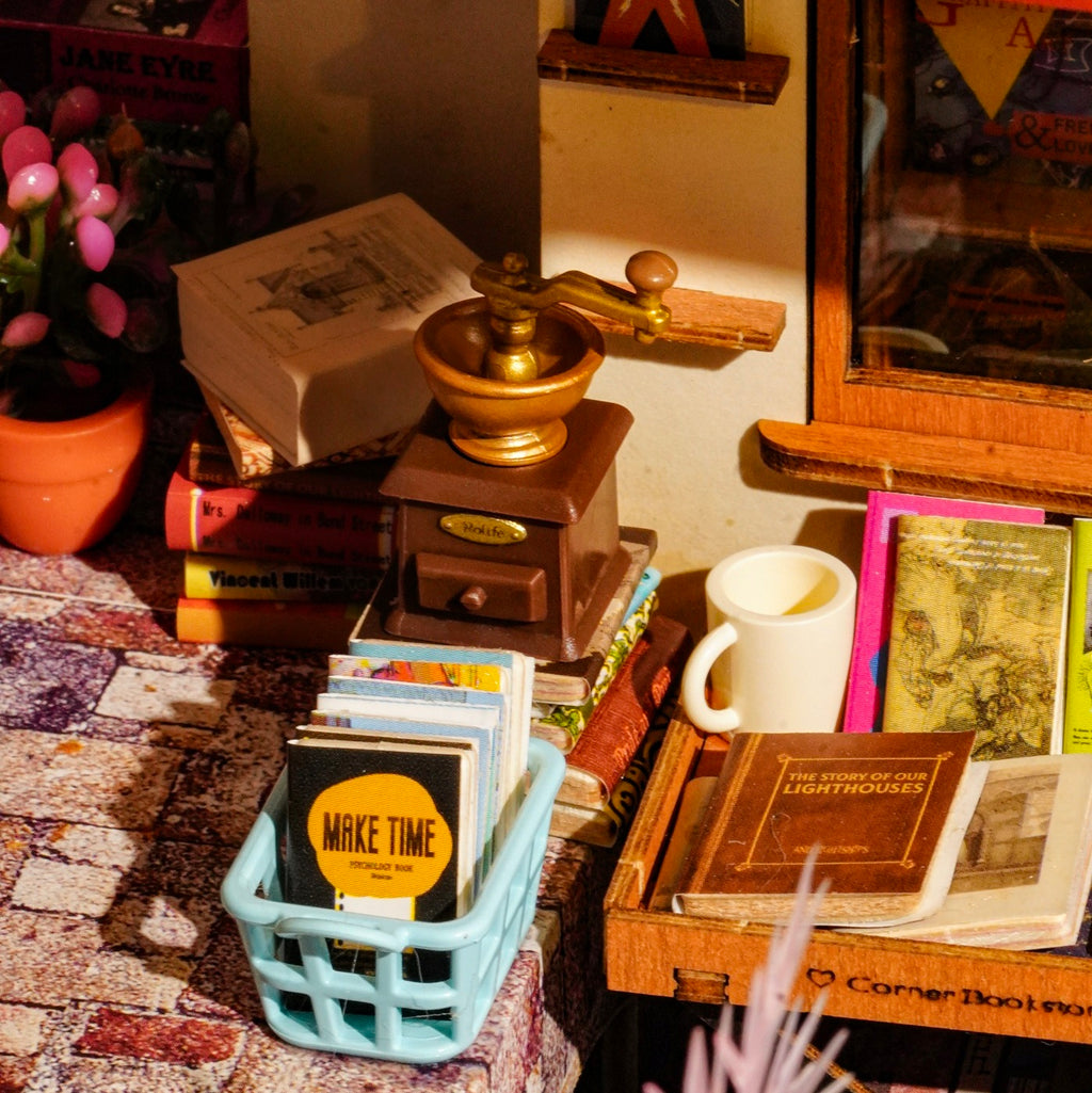 3D-Holzpuzzle-Bausatz - Buchladen