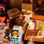 3D-Holzpuzzle-Bausatz - Buchladen