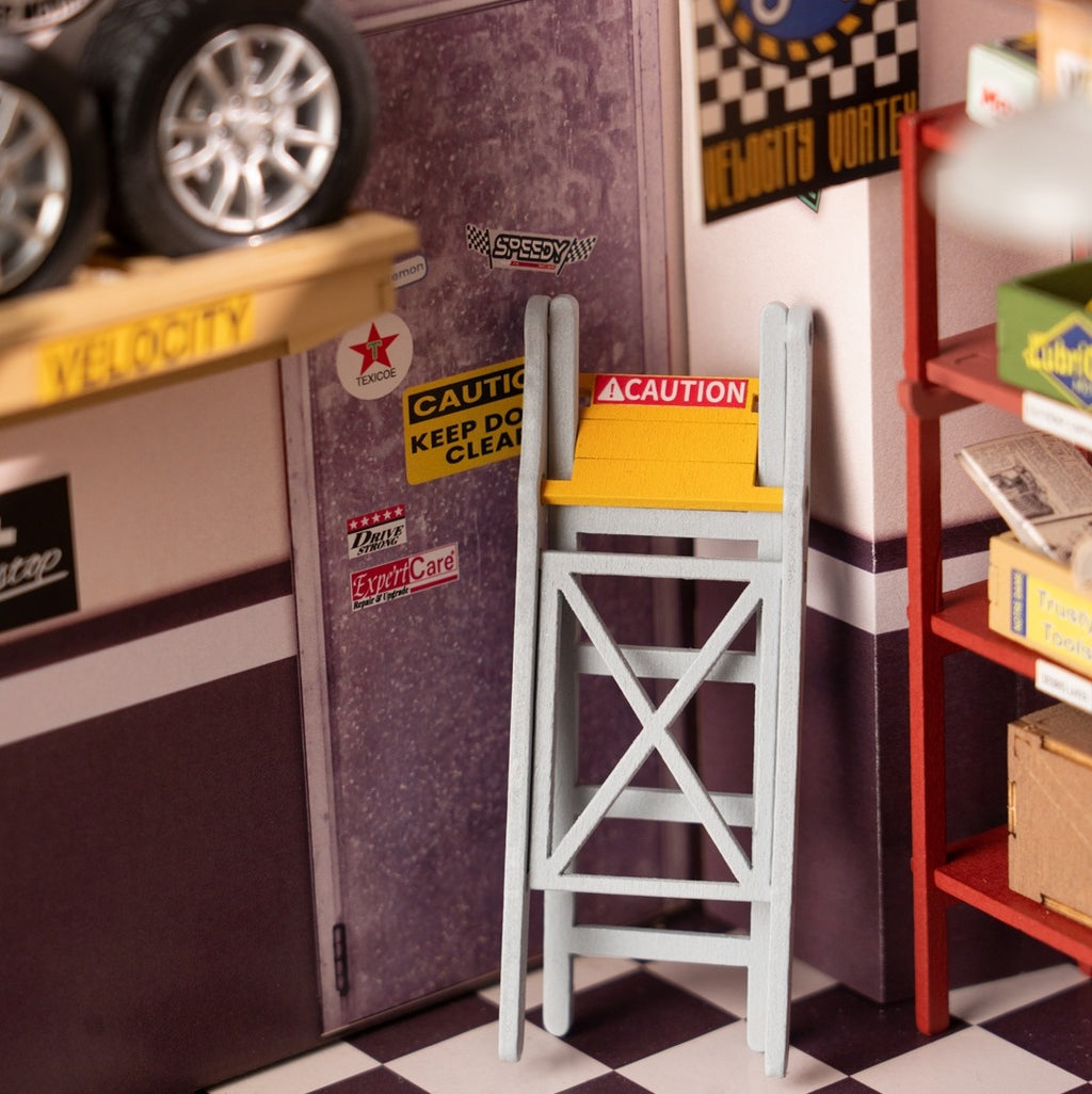 3D-Holzpuzzle-Bausatz - Garage