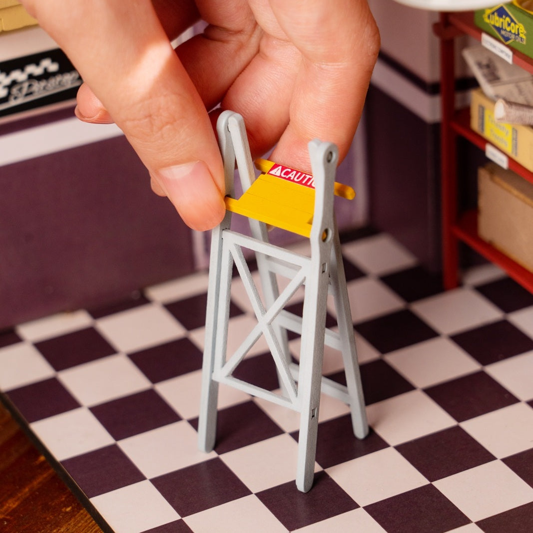 3D-Holzpuzzle-Bausatz - Garage