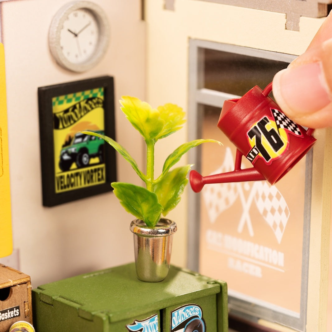 3D-Holzpuzzle-Bausatz - Garage