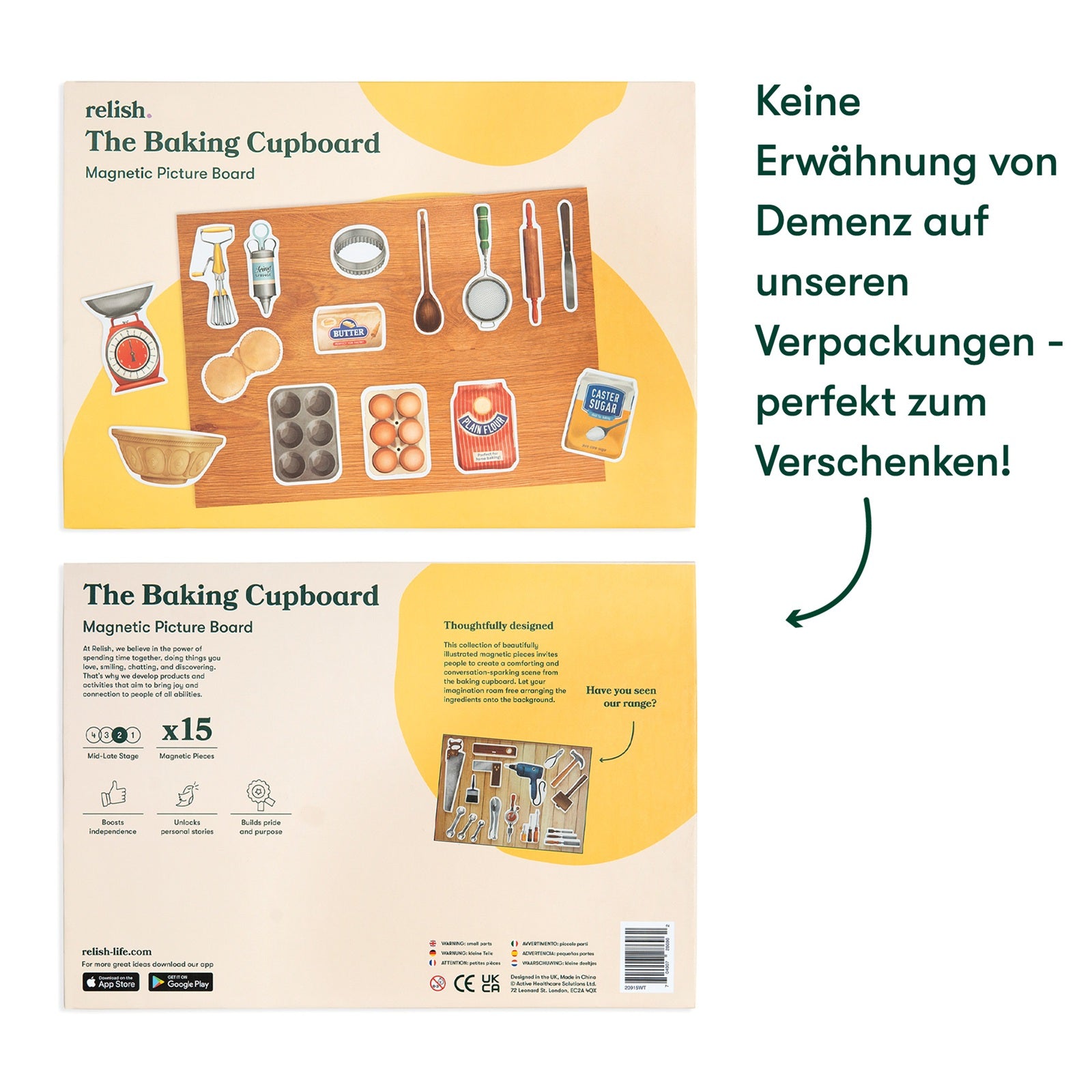 Kreatives Puzzle - Backen