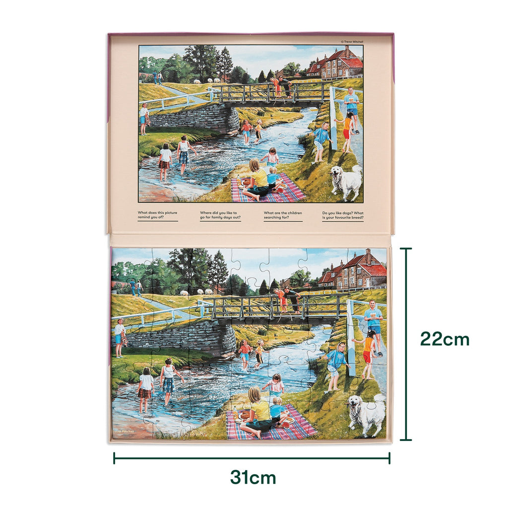 Puzzle - Frühlingspicknick - 35 Teile