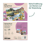 Puzzle - Frühlingspicknick - 35 Teile