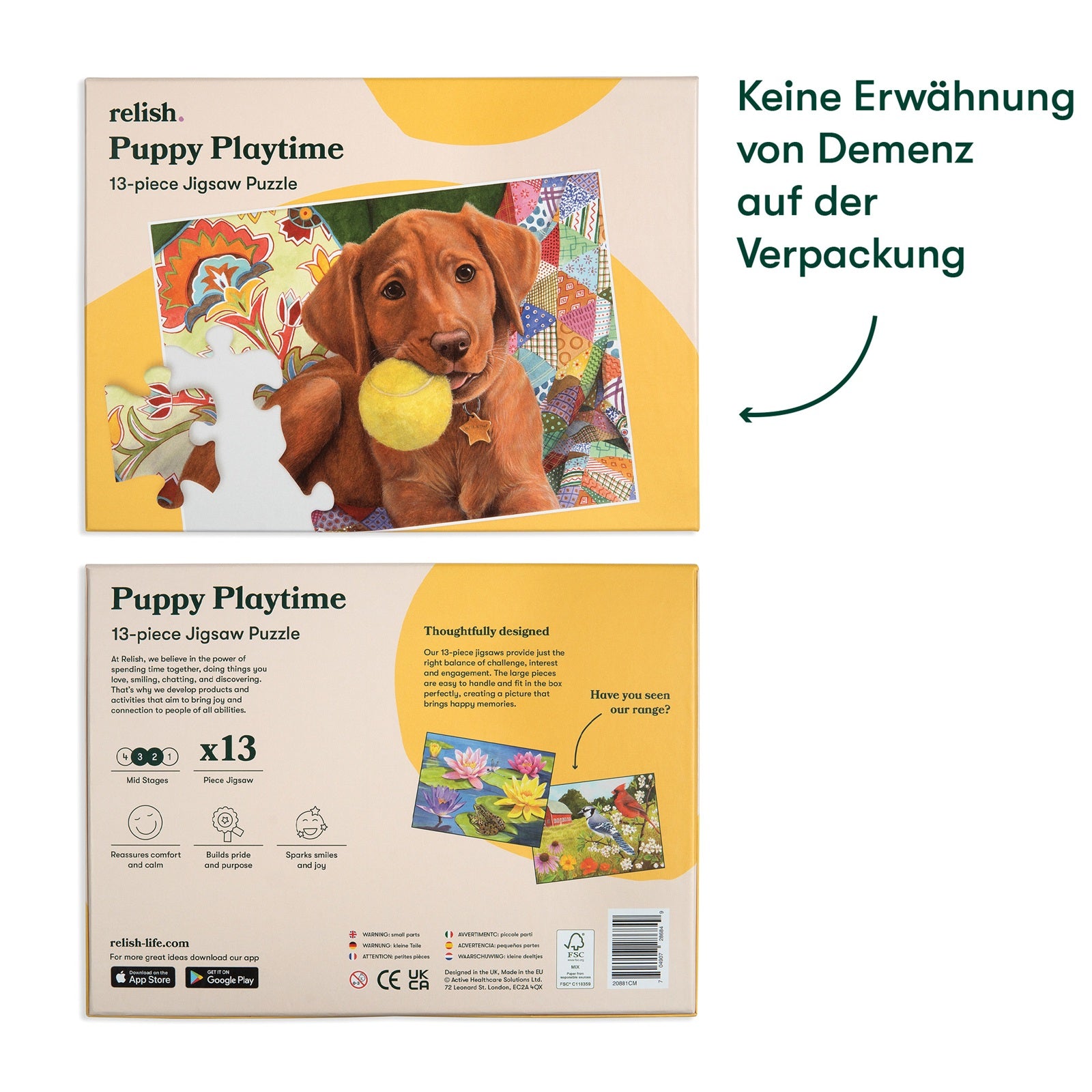 Puzzle - Puppy - 13 Teile