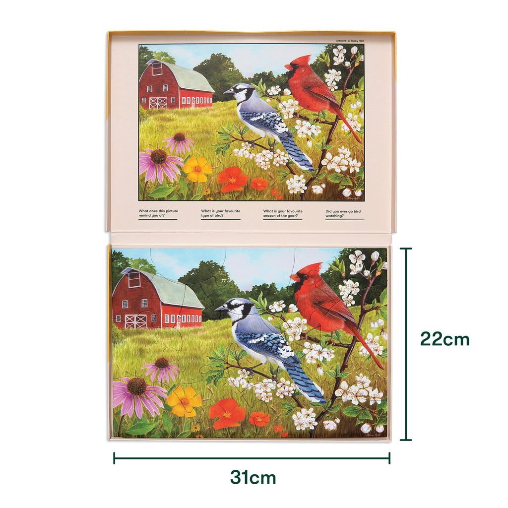 Puzzle - Summer Birds - 13 Teile