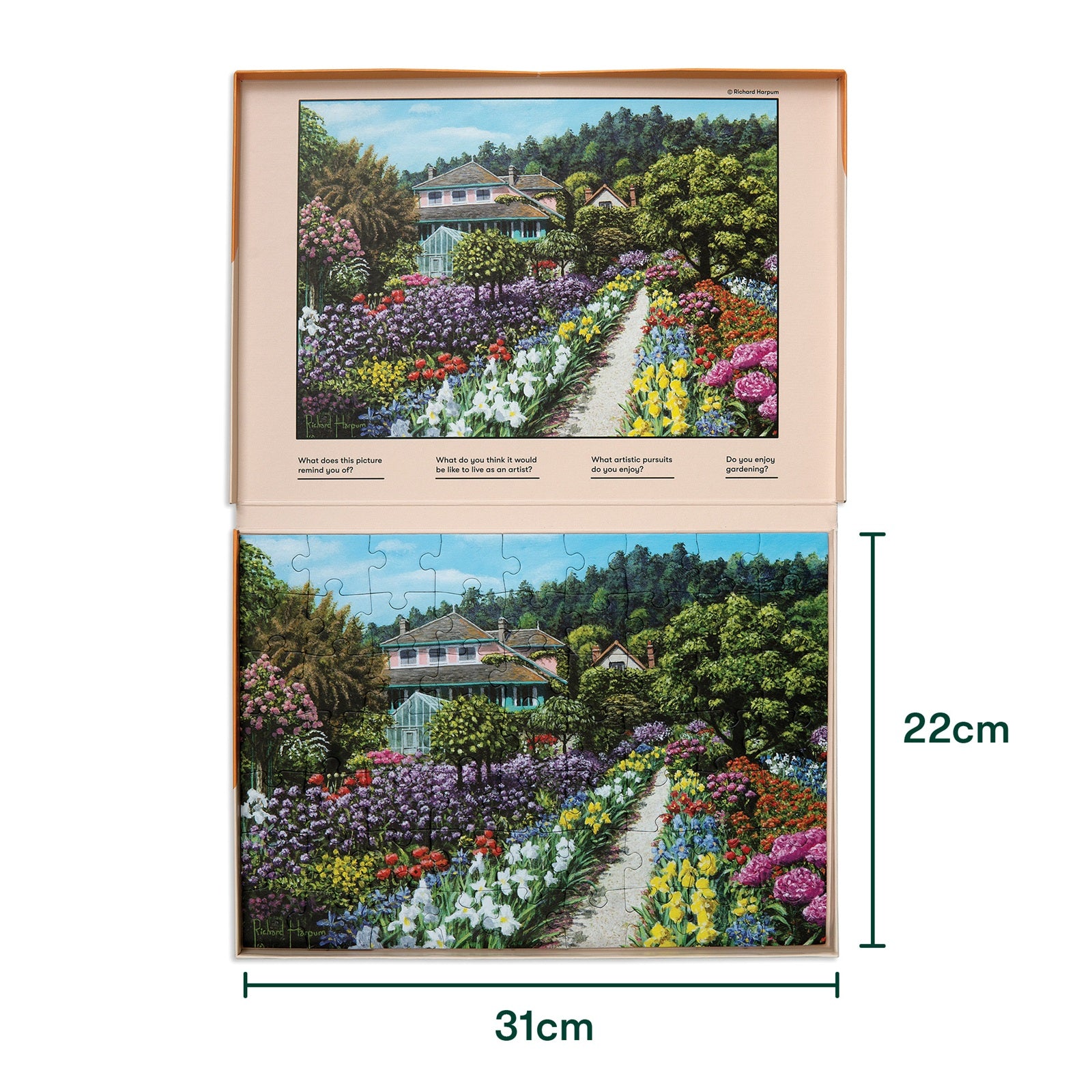 Puzzel - Monet's Garden - 63 Teile