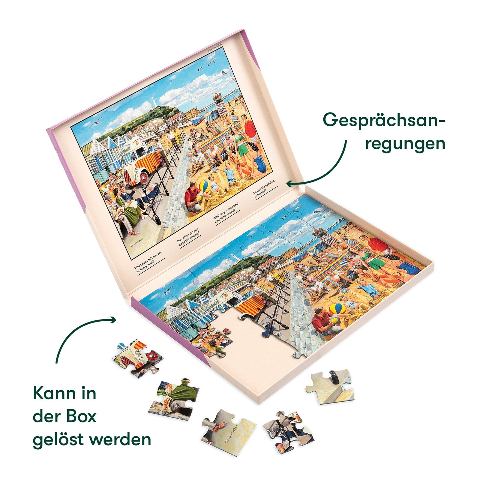 Puzzle - Seaside Nostalgia - 35 Teile
