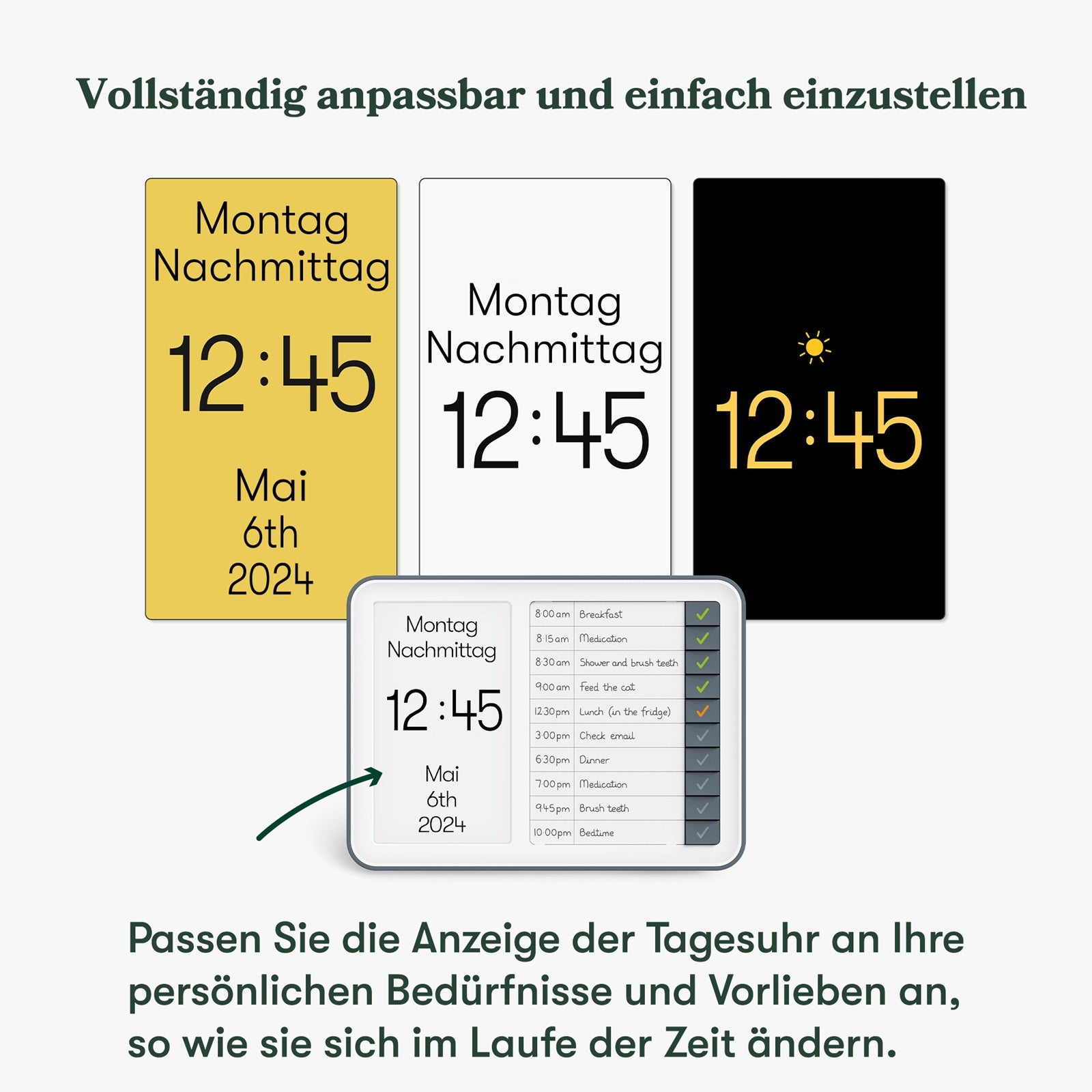 Relish Day Clock Hub: centrum van de beste dementie klok