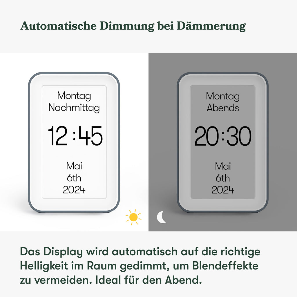 Relish Day Clock Connect: Erweiterung für die Demenzuhr
