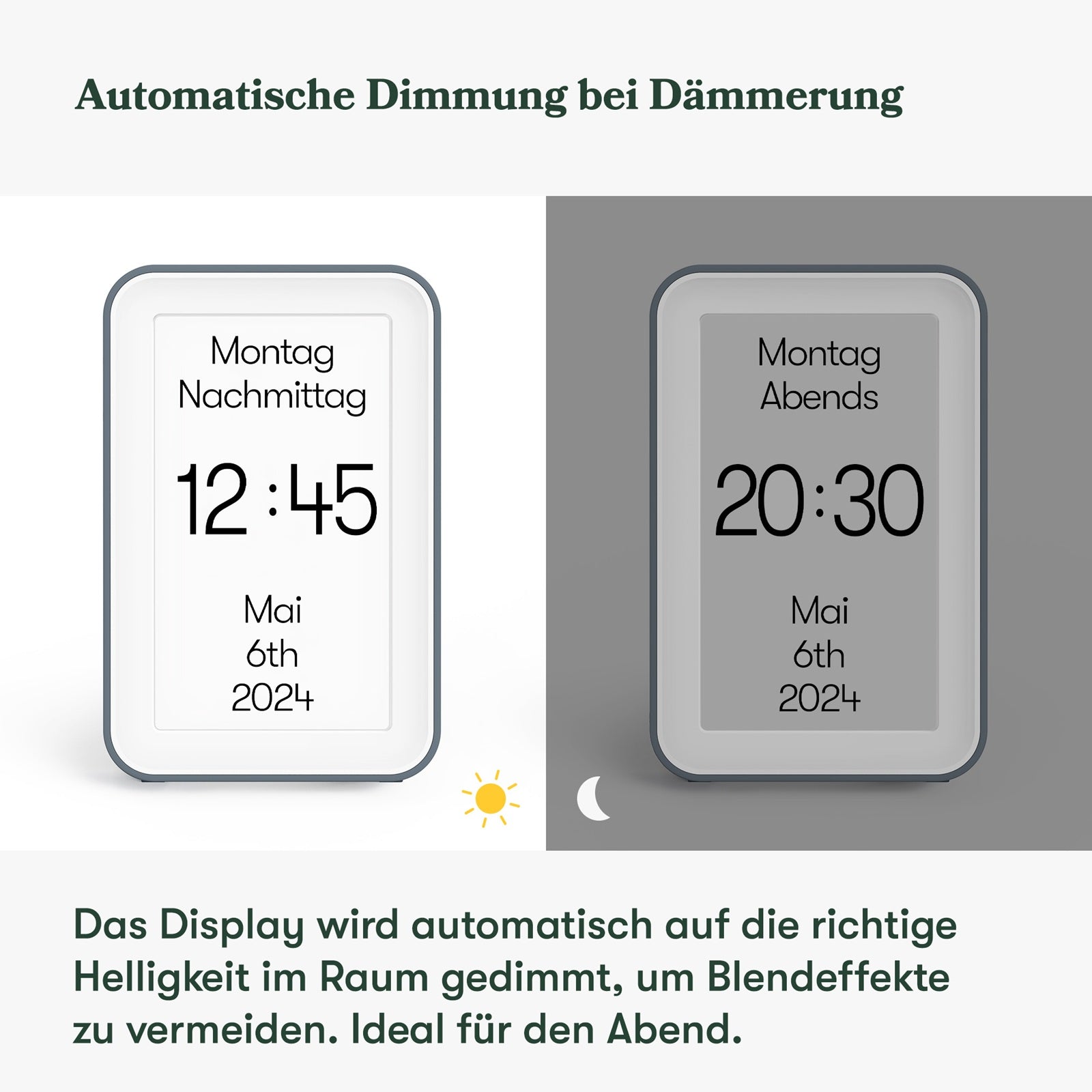 Relish Day Clock Connect: Erweiterung für die Demenzuhr