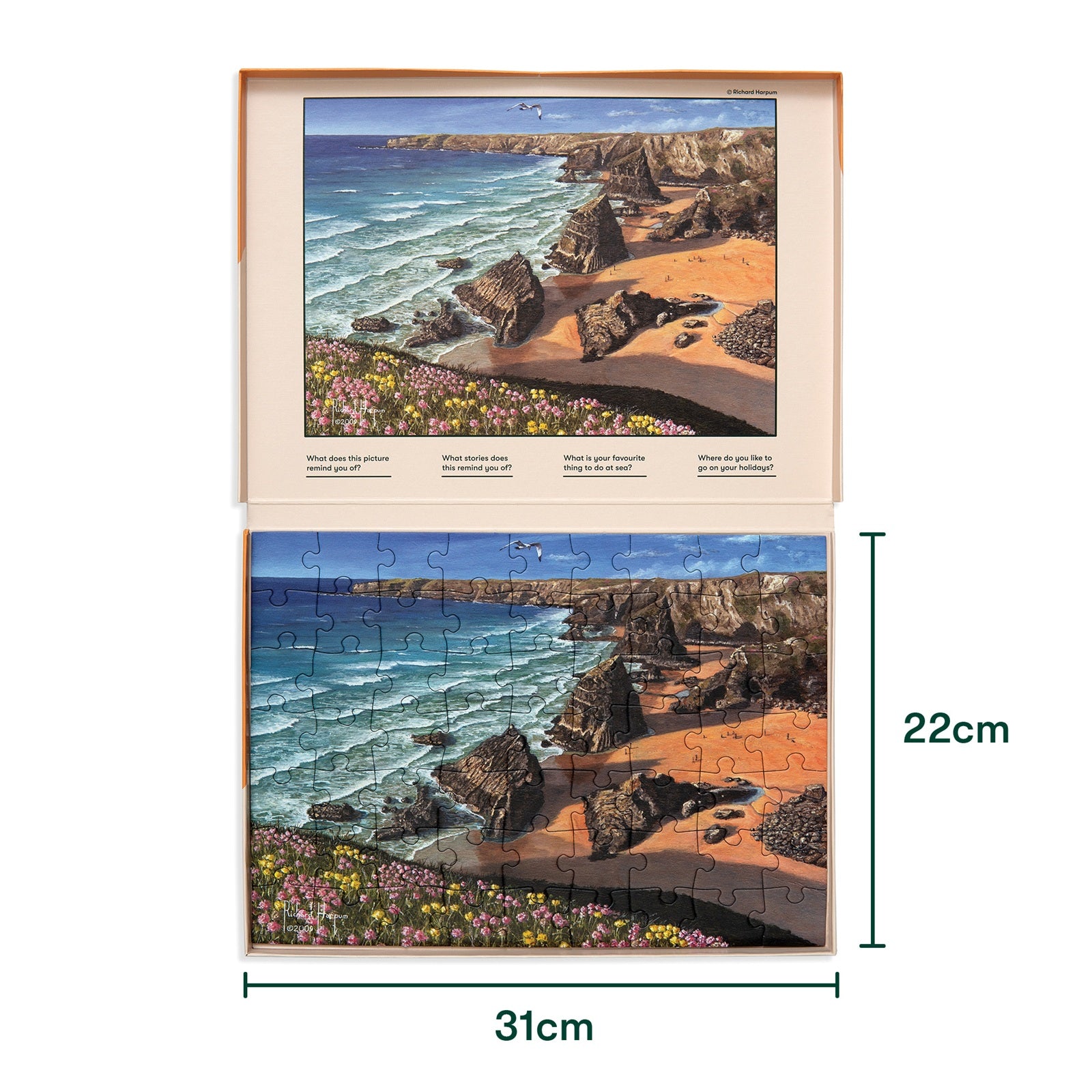 Puzzle - Wild Coast - 63 Teile