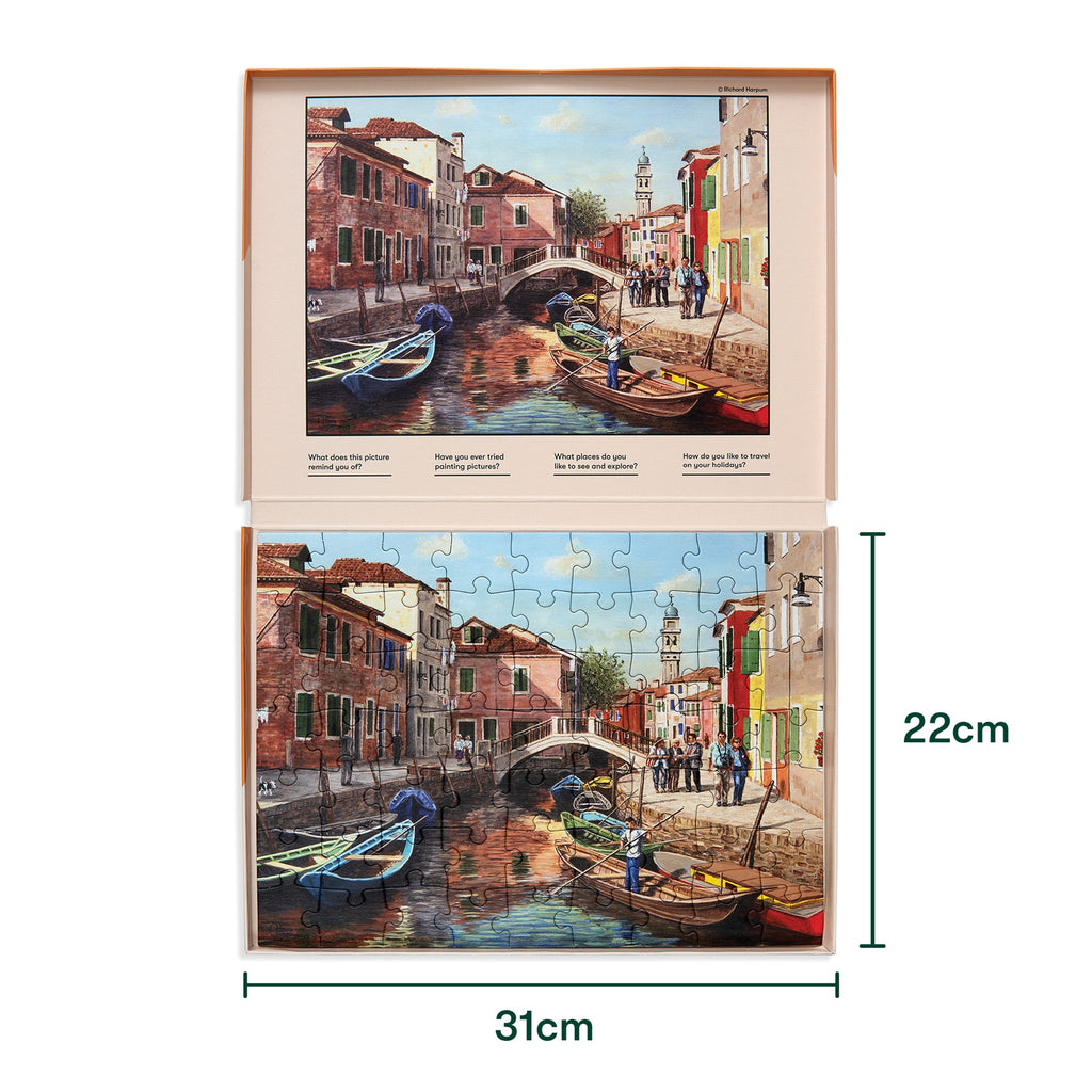 Puzzle - Burano Island - 63 Teile
