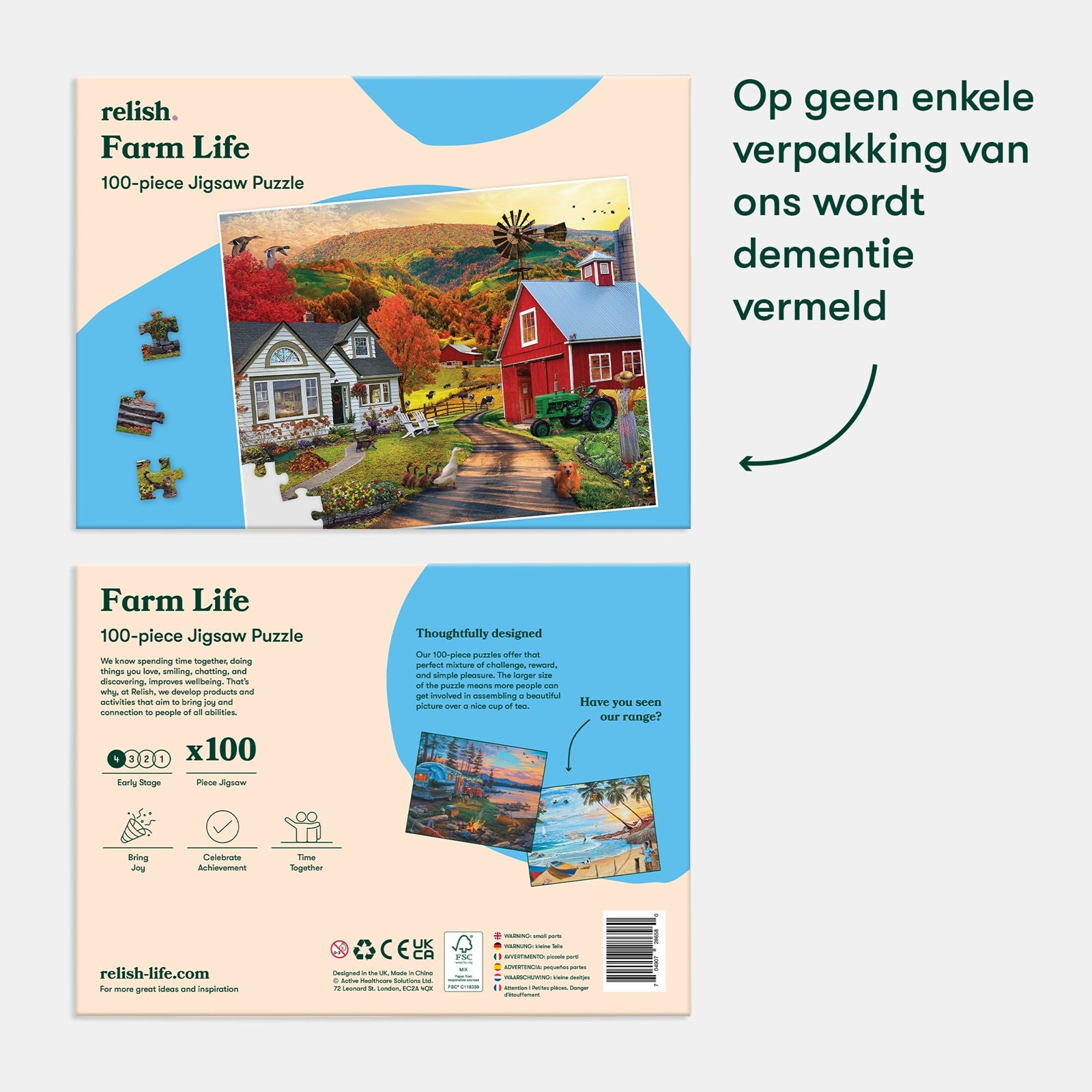 Puzzle - Farm Life - 100 Teile