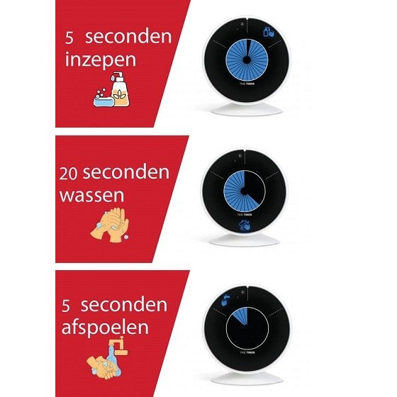 Afbeeelding van het spel Time Timer Wash, speciaal geselecteerd  voor ouderen met dementie.