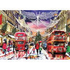 Afbeeelding van het spel Puzzel - Regent Street at Christmas (500 XL), speciaal geselecteerd  voor ouderen met dementie.