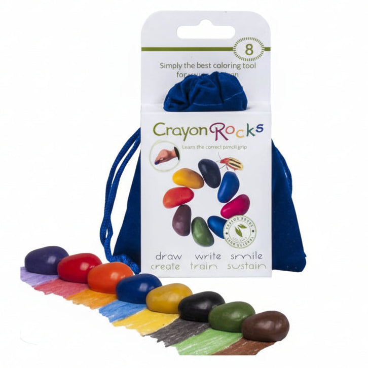 Malsteine von Crayon Rocks 8 Stück